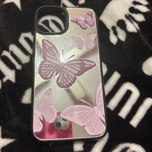 iPhone 11 mirror butterfly phone case